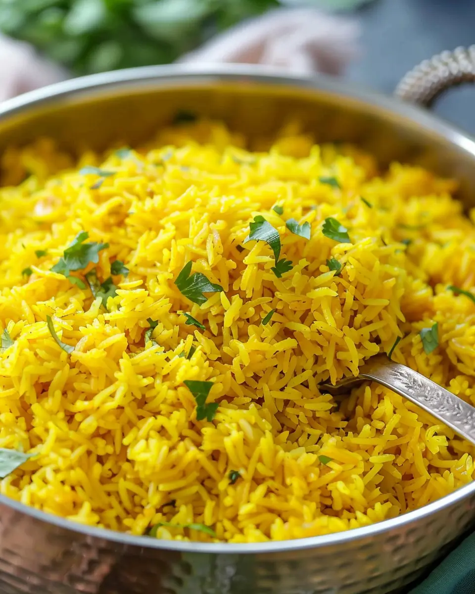 Garlic Turmeric Rice: Easy & Flavorful Comfort Food Delight
