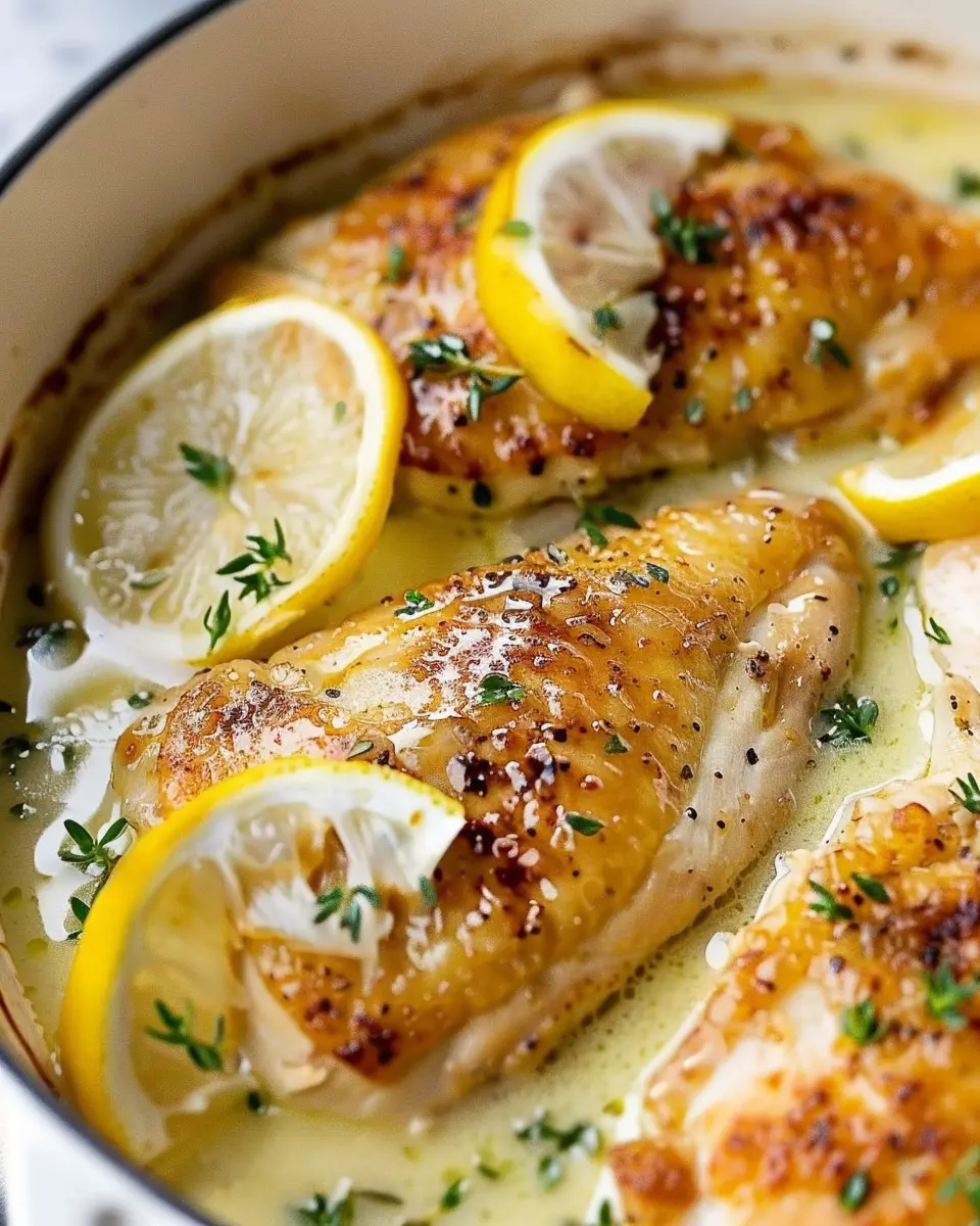 Creamy Lemon Chicken: Easy Recipe for Delicious Homemade Flavor
