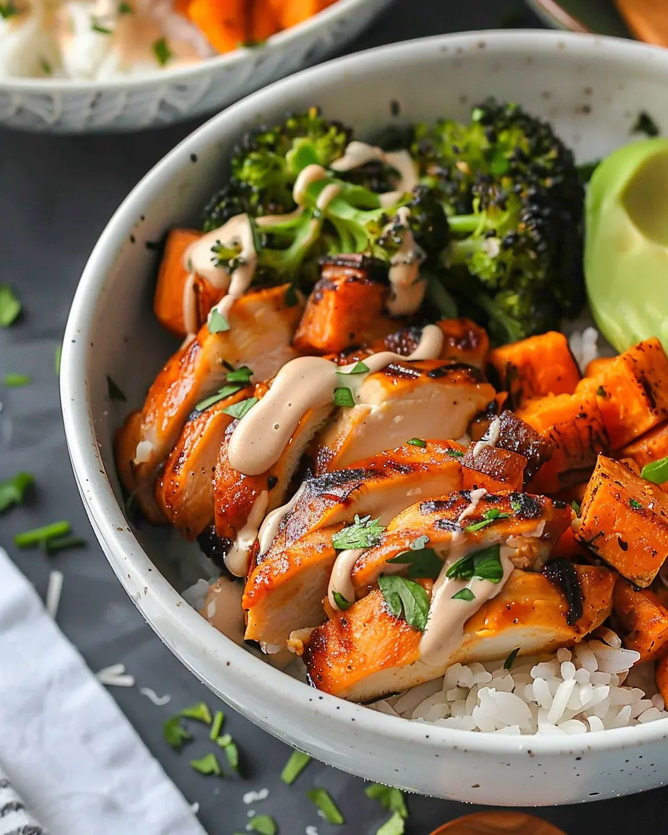 Chicken & Sweet Potato Rice Bowl: Easy, Flavor-Packed Comfort Food