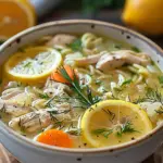 Greek Lemon Chicken Soup
