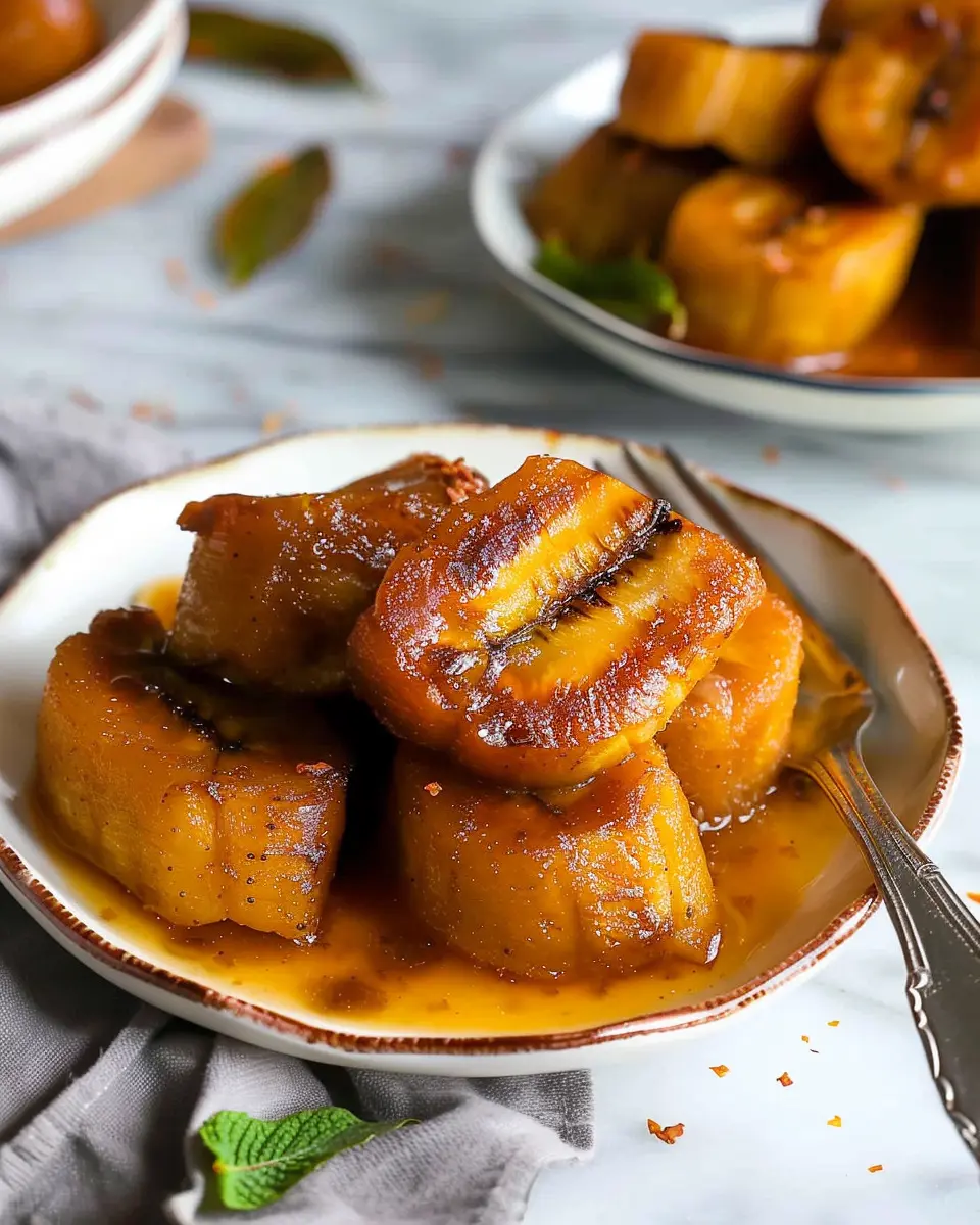 Sweet Plantains in Coconut Milk: A Simple, Delightful Treat