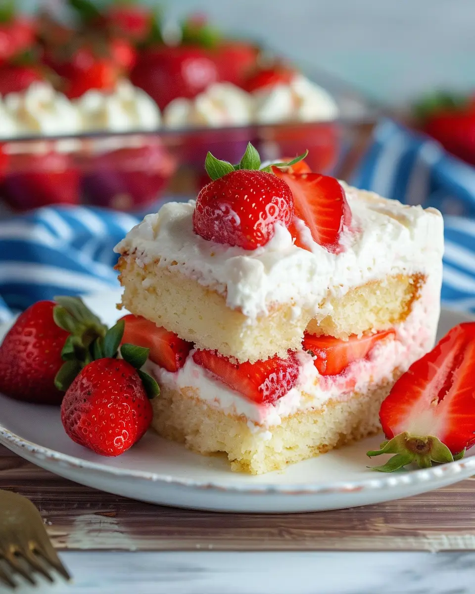 Strawberry Shortcake Cake: The Easy Indulgence You Crave