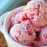 Homemade Strawberry Ice Cream