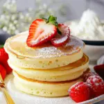 Fluffy Japanese Soufflé Pancakes