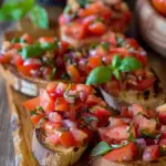 Easy Italian Tomato Bruschetta
