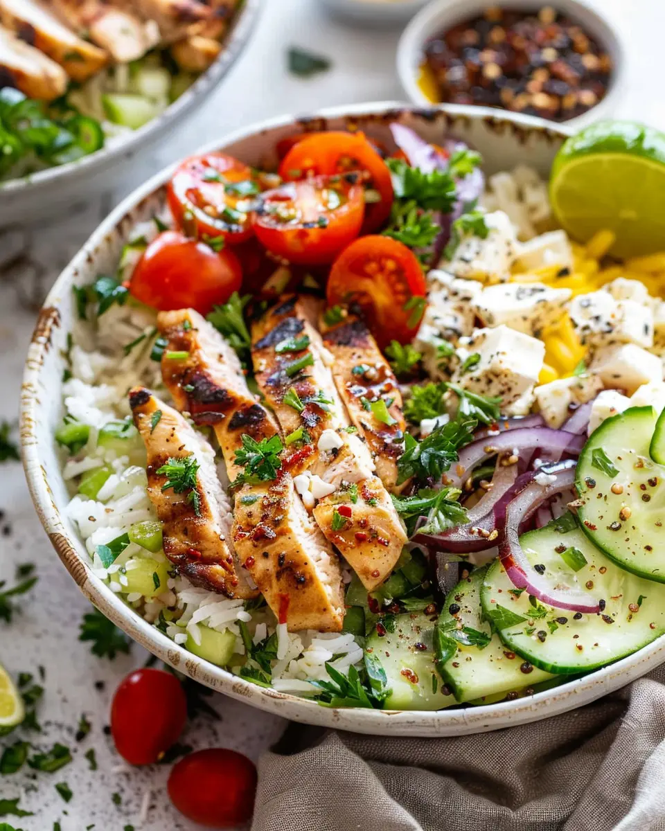 Greek Chicken Bowls: Easy Weeknight Delight for Home Cooks