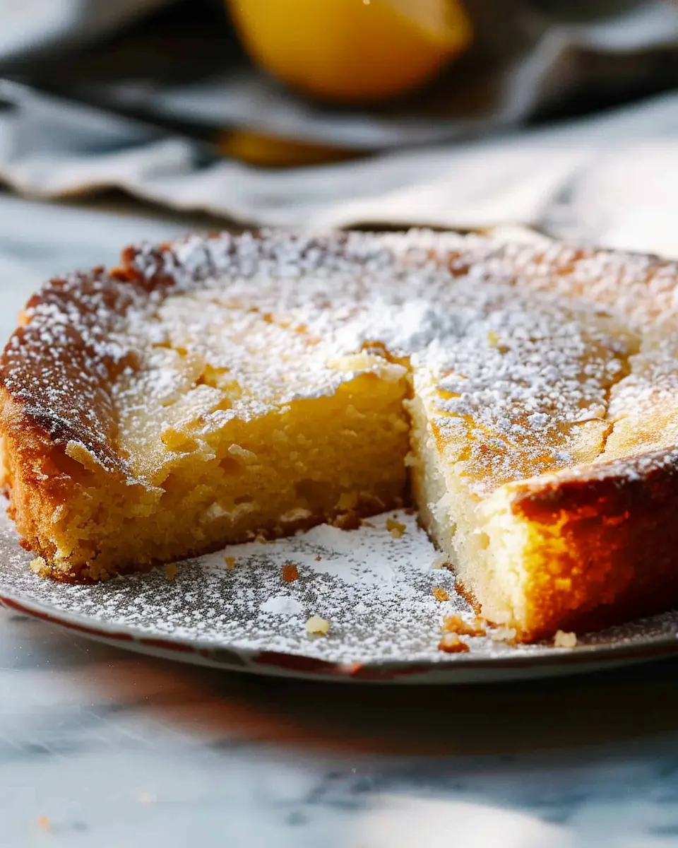 Gooey Lemon Butter Cake: The Best Indulgent Dessert Recipe
