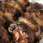 Crockpot Pork Tenderloin with Brown Sugar Balsamic Glaze