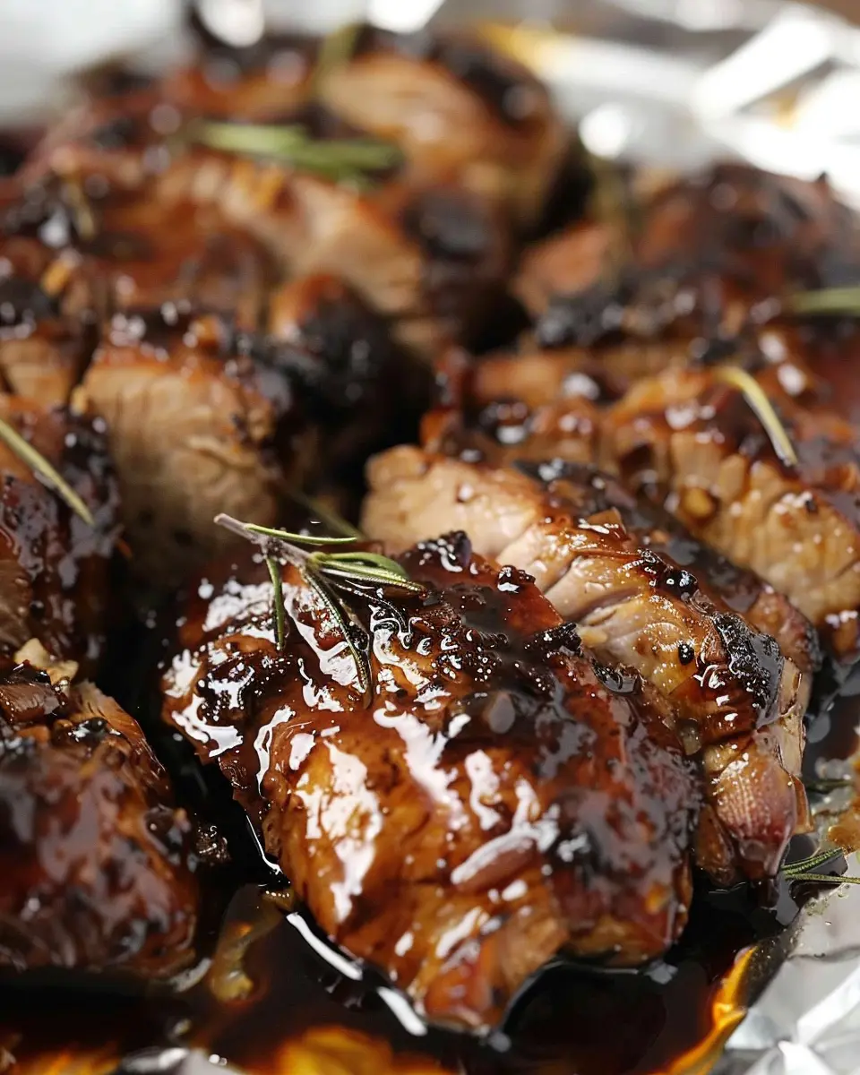 Crockpot Pork Tenderloin: Juicy Brown Sugar Balsamic Glaze Recipe