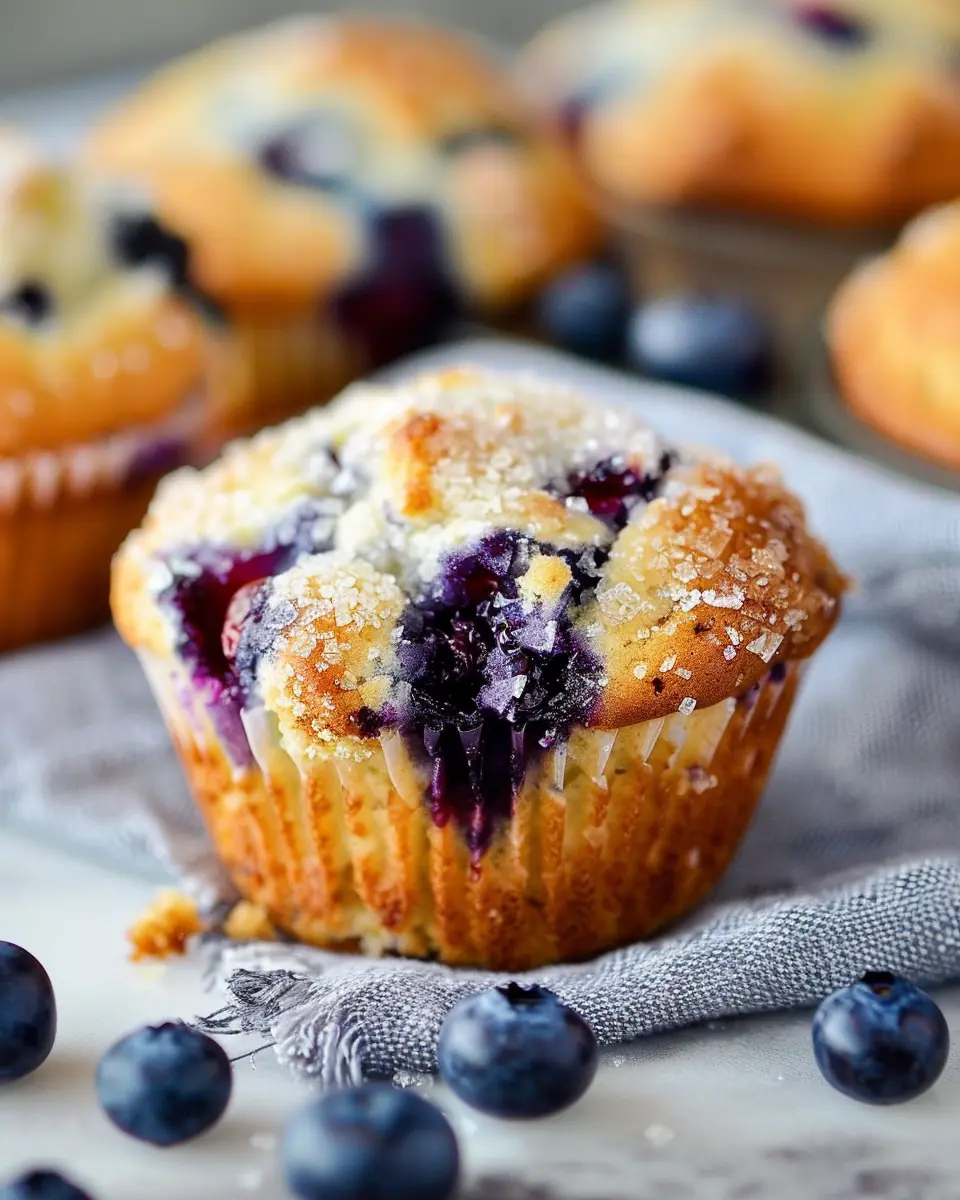 The Best Blueberry Muffins Ever: Easy, Fluffy, and Homemade Delight