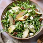 Arugula Salad with Pears and Goat Cheese