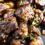 Slow Cooker Garlic Butter Beef Bites