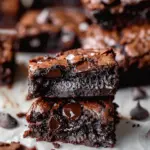 The BEST Fudgy Chewy Brookies