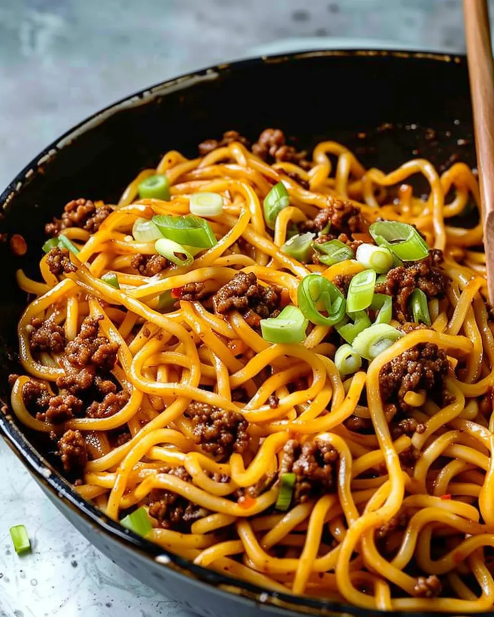 Mongolian Ground Beef Noodles: Easy Comfort Food for Everyone