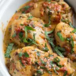 Crockpot Tuscan Chicken