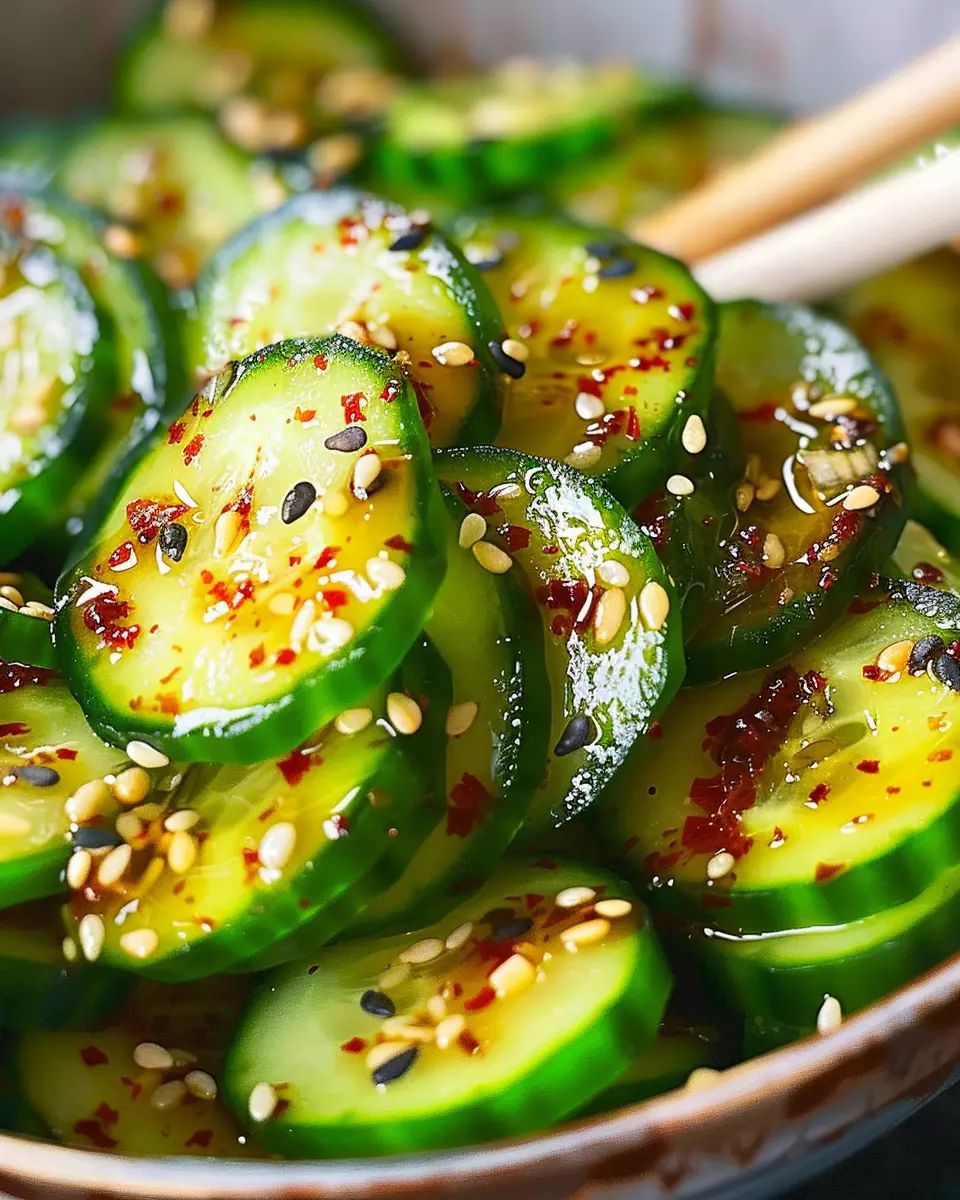 Easy Asian Cucumber Salad: Refreshing and Crisp Homemade Delight