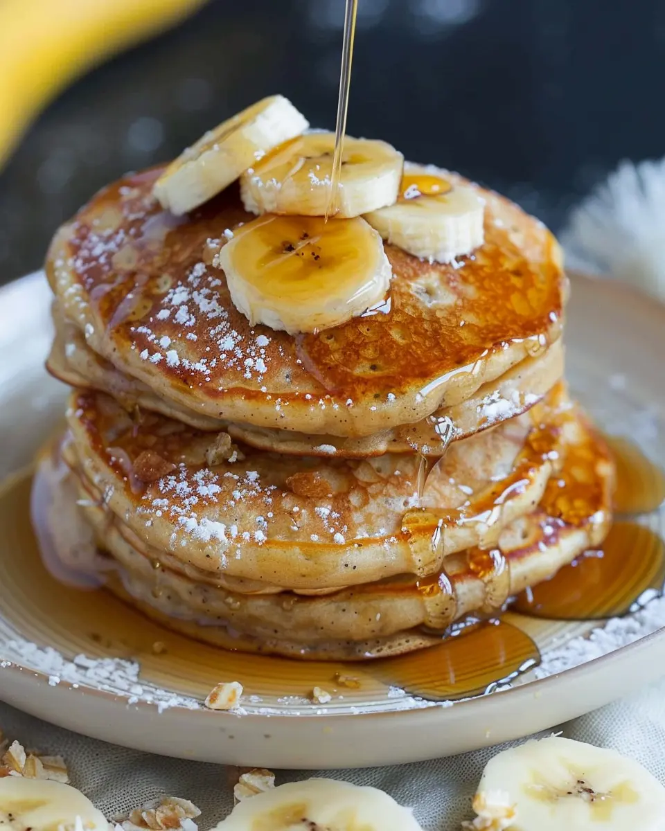 Brown Sugar Banana Pancakes with Turkey Bacon: A Sweet Start