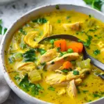 Anti Inflammatory Turmeric Chicken Soup