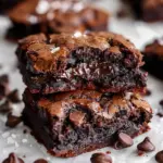 The BEST Fudgy Chewy Brookies