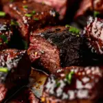 Sweet and Sticky Steak Bites