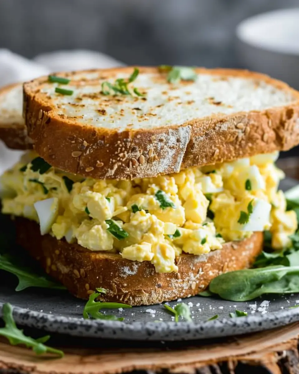 Egg Salad Sandwich: Easy Twist with Turkey Bacon Delight