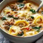 Sausage Tortellini Soup