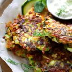 Healthy Zucchini Fritters