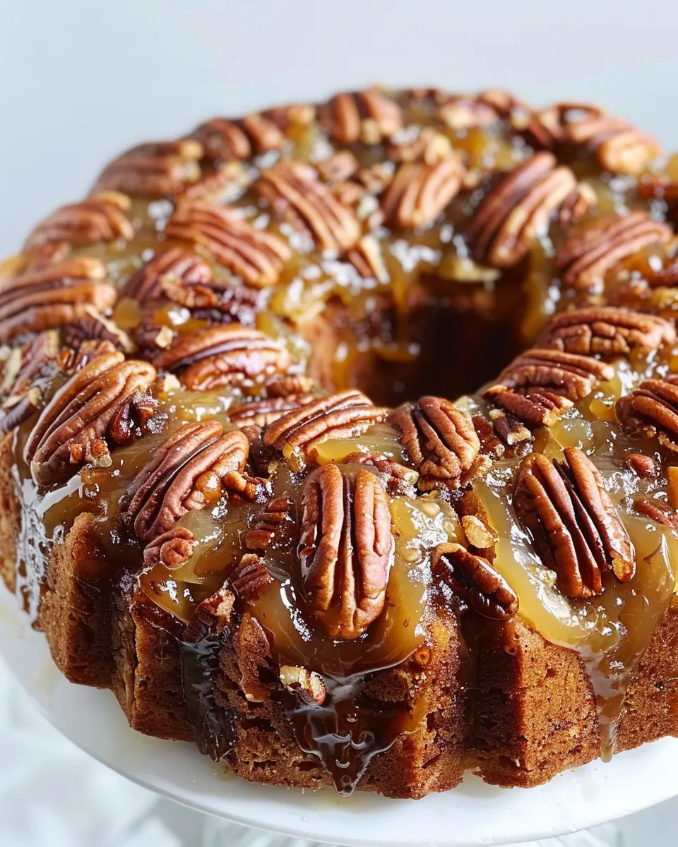 Upside Down Pecan Cake: Easy Indulgence for Any Occasion