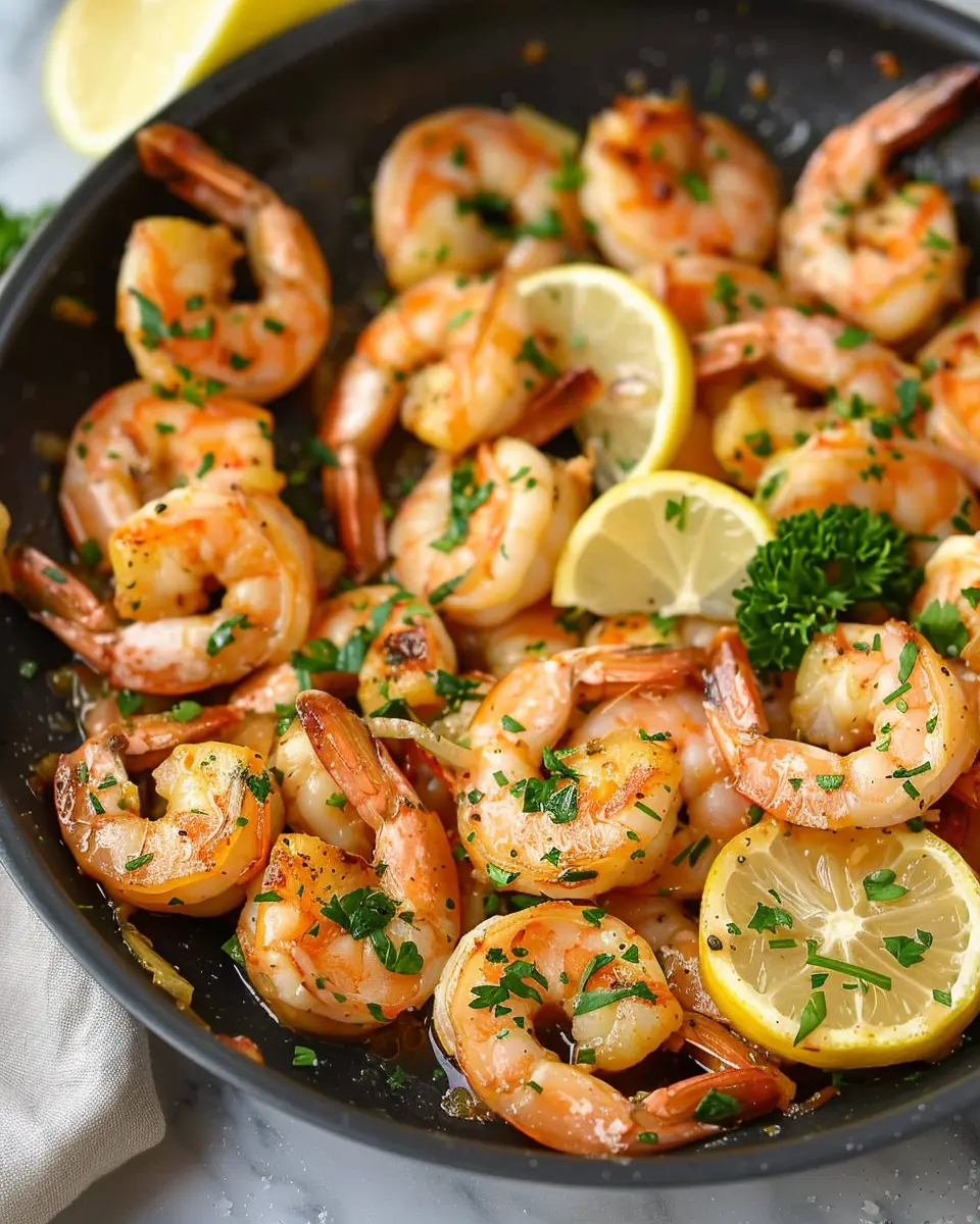 Lemon Garlic Shrimp: Easy &amp; Delicious Recipe for Home Cooks