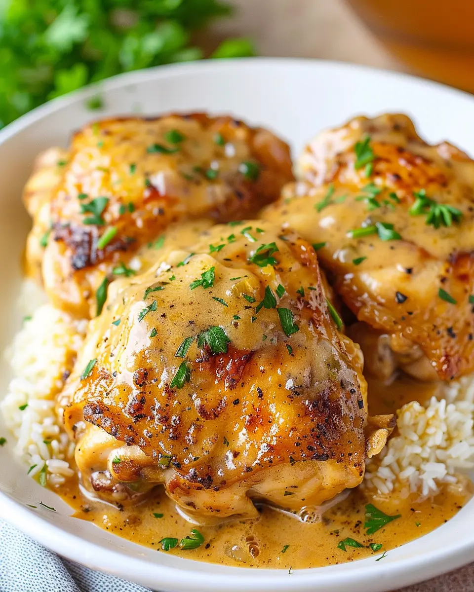 Crock Pot Chicken Thighs and Gravy: Easy Comfort Food Delight
