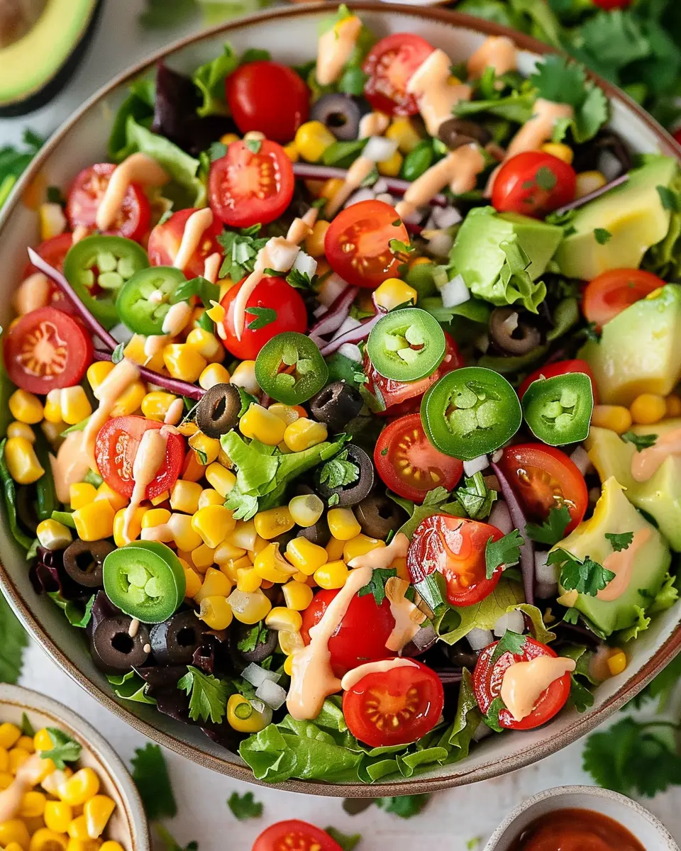 Southwest Salad: Easy Turkey Bacon Twist for Fresh Flavor
