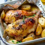 Easy, Oven-Roasted French Garlic Chicken