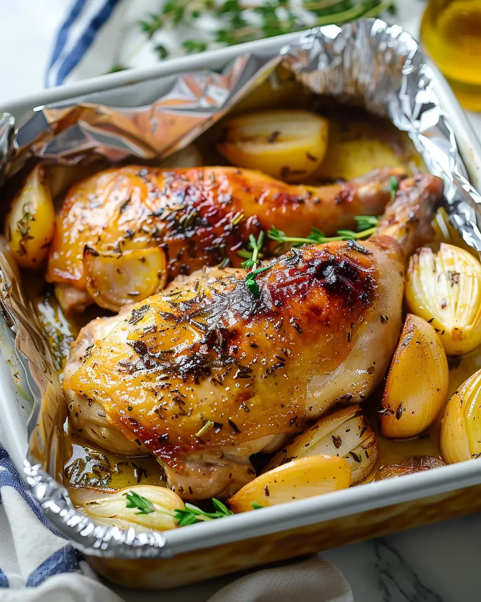 Easy Oven-Roasted French Garlic Chicken for Juicy Flavor Lovers