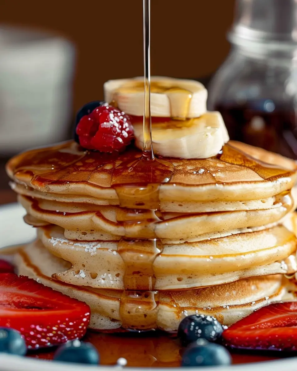 Best Fluffy Pancakes: Easy Recipe with Turkey Bacon Delight